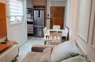 Cobertura com 3 dormitórios à venda, 66 m² por r$ 659.000,00 - parque oratório - santo andré/sp