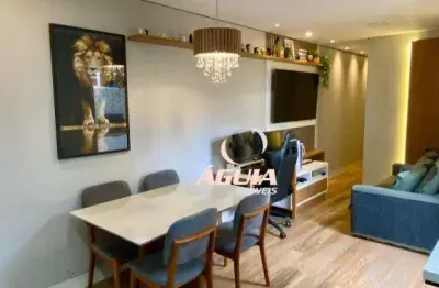 Apartamento com 2 dormitórios à venda, 53 m² por r$ 400.000,00 - vila alto de santo andré - santo andré/sp