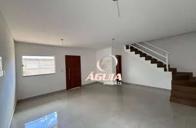 Sobrado com 3 dormitórios à venda, 80 m² por r$ 550.000 - jardim utinga - santo andré/sp