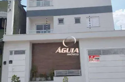 Apartamento com 2 dormitórios à venda, 62 m² por r$ 450.000,00 - utinga - santo andré/sp