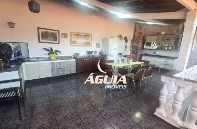 Sobrado com 3 dormitórios à venda, 242 m² por r$ 530.000,00 - jardim utinga - santo andré/sp