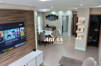 Cobertura com 3 dormitórios à venda, 112 m² por r$ 795.000,00 - parque das nações - santo andré/sp