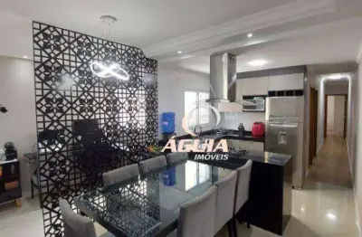 Cobertura com 3 dormitórios à venda, 84 m² por r$ 749.000,00 - parque das nações - santo andré/sp