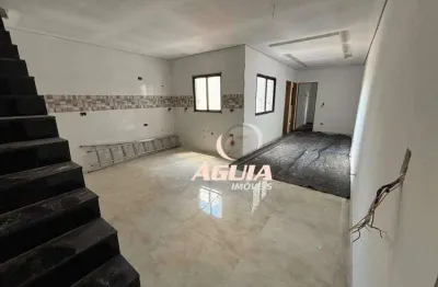 Cobertura com 2 dormitórios à venda, 60 m² por r$ 600.000,00 - parque das nações - santo andré/sp