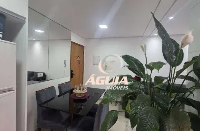 Apartamento com 2 dormitórios à venda, 58 m² por r$ 386.000,00 - parque novo oratório - santo andré/sp