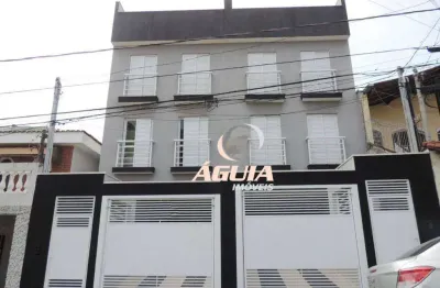 Cobertura com 2 dormitórios à venda, 50 m² por r$ 460.000,00 - vila camilópolis - santo andré/sp