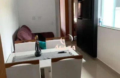 Cobertura com 2 dormitórios à venda, 40 m² por r$ 450.000,00 - vila alice - santo andré/sp