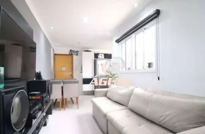 Cobertura com 2 dormitórios à venda, 50 m² por r$ 430.000,00 - jardim ana maria - santo andré/sp