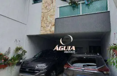 Sobrado com 4 dormitórios à venda, 193 m² por r$ 990.000,00 - parque oratório - santo andré/sp