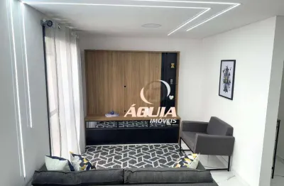 Sobrado com 3 dormitórios à venda, 140 m² por R$ 990.000,00 - Campestre - Santo André/SP