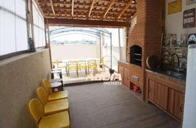 Cobertura com 2 dormitórios à venda, 51 m² por R$ 389.000,00 - Jardim Santo Antônio - Santo André/SP