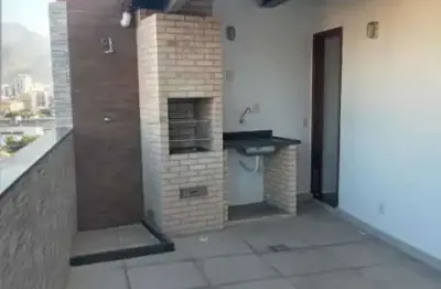 Cobertura com 4 quartos à venda na rua getúlio, todos os santos, rio de janeiro, 140 m2 por r$ 620.000
