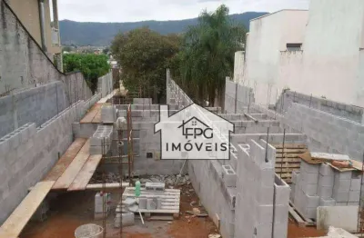 Terreno jardim do lago com construção iniciada de 2 casas - atibaia/sp