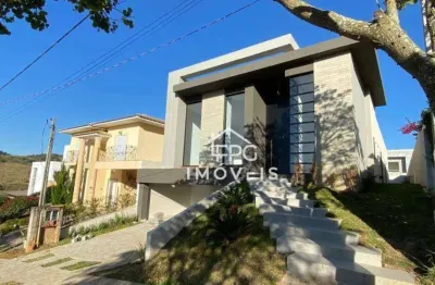 Casa novinha com 3 suítes - cond. figueira garden  - atibaia/sp