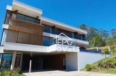 Casa de alto padrão à venda no condomínio vila da mata em são roque/sp