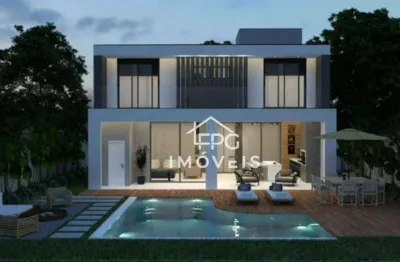 Casa em construção com 3 suítes - cond. figueira garden - atibaia/sp