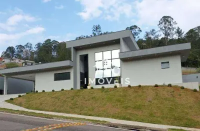 Casa com 3 dormitórios à venda, 160 m² por r$ 1.750.000,00 - condominio quintas da boa vista - atibaia/sp