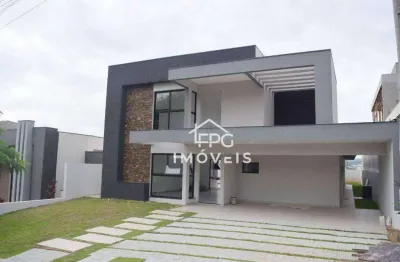 Casa com 4 suítes à venda, condomínio figueira garden - atibaia/sp