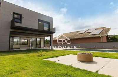 Casa com 3 dormitórios à venda, 370 m² por r$ 2.800.000,00 - condominio figueira garden - atibaia/sp