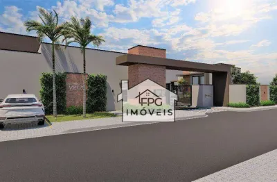 Lançamento -  vr 120 residencial - casa térrea com 03 dormitórios em bairro nobre de atibaia/sp