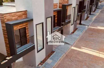 Casa com 2 dormitórios à venda, village premium jardim santo antônio - atibaia/sp