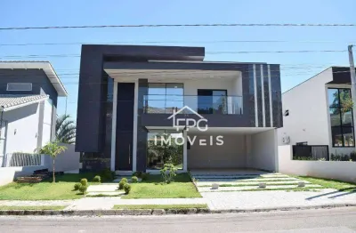 Casa com 4 suítes à venda no condomínio shambala ii - atibaia/sp