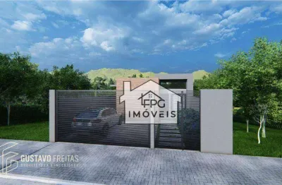 Belísiima casa com 2 dormitórios à venda,  residencial santa helena - bom jesus dos perdões/sp
