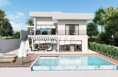 Belíssimo sobrado em construção com 3 dormitórios à venda - residencial spazio design - bragança paulista/sp