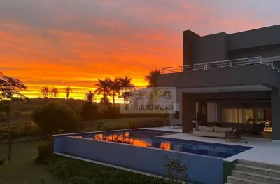 Casa moderna com 6 suítes à venda,  fazenda alvorada porto feliz/sp