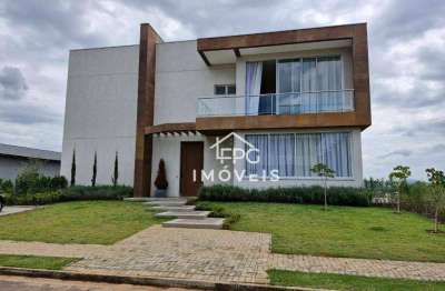 Linda casa com 4 suítes, em condomínio de alto padrão - equilibrium - atibaia/sp