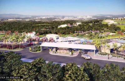 Terreno em condomínio fechado à venda na Estrada Municipal Luciano Rocha Peçanha, Boa Vista, Atibaia