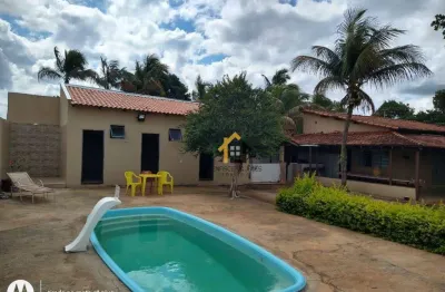 Chácara com 4 dormitórios à venda, 1000 m² por r$ 380.000,00 - estância são manoel (zona rural) - são josé do rio preto/sp