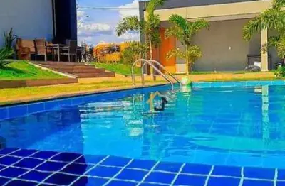 Rancho com 3 dormitórios à venda, 182 m² por r$ 999.000,00 - condomínio baia de santa monica - fronteira/mg