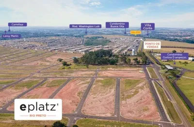 Terreno à venda, 200 m² por r$ 110.000 - eplatz - são josé do rio preto/sp