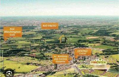 Terreno à venda, 302 m² por r$ 90.000 - avenida parque - cedral/sp