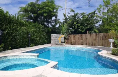 Rancho com 2 dormitórios à venda, 240 m² por r$ 750.000,00 - cond. rio grande - fronteira/mg