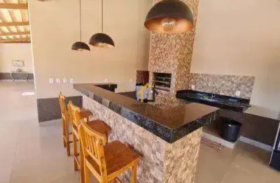 Rancho com 3 suítes à venda, 270 m² por r$ 850.000 - aldeia dos lagos - icém/sp