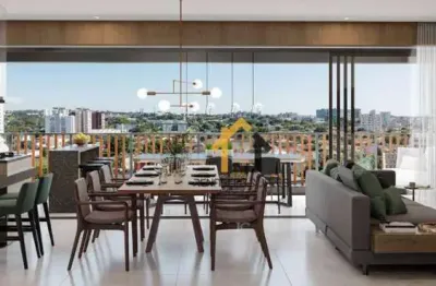 Apartamento lançamento de 141m² à venda por r$ 1.350.000,00 - condomínio navarro home - são josé do rio preto/sp