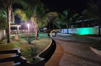 Rancho com 3 dormitórios à venda, 315 m² por r$ 740.000,00 - condomínio barra mansa - sales/sp