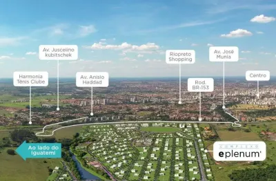 Terreno à venda, 242 m² por r$ 350.000 - complexo eplenum - são josé do rio preto/sp