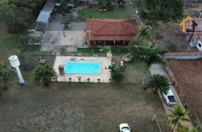Chácara com 4 dormitórios à venda, 9000 m² por r$ 950.000 - estância jockey clube - são josé do rio preto/sp