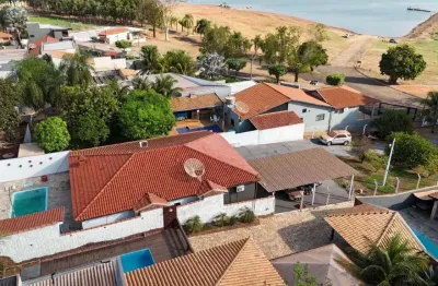 Rancho com 5 dormitórios à venda, 327 m² por r$ 1.290.000 - condomínio parque lago e sol - fronteira/mg