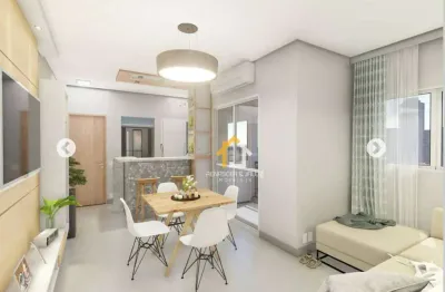 Apartamento com 2 dormitórios à venda, 46 m² por r$ 410.000 - centro - são josé do rio preto/sp