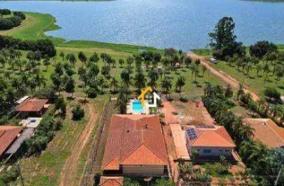 Chácara com 4 dormitórios à venda, 902 m² por r$ 1.350.000,00 - condomínio terra da barra - mendonça/sp