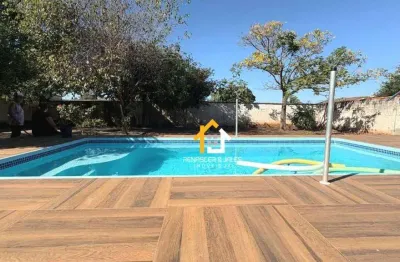 Chácara com 3 dormitórios à venda, 1080 m² por r$ 700.000 - estância nossa senhora de fátima (zona rural) - são josé do rio preto/sp