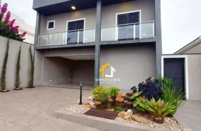 Sobrado com 3 dormitórios à venda, 289 m² por r$ 1.390.000,00 - residencial village damha rio preto ii - são josé do rio preto/sp