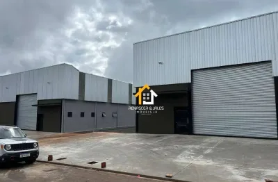Galpão para alugar, 600 m² por r$ 12.000,00/mês - distrito industrial doutor carlos arnaldo e silva - são josé do rio preto/sp