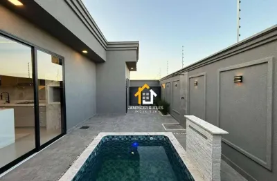 Casa com 3 dormitórios à venda, 127 m² por r$ 695.000 - cond. reservas do bosque - bady bassitt/são paulo