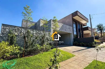 Casa com 3 dormitórios à venda, 230 m² por r$ 2.200.000,00 - condomínio vilage la montagne - são josé do rio preto/sp