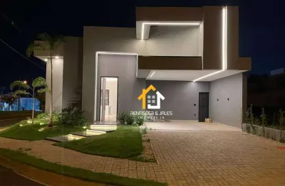 Casa com 3 dormitórios à venda, 198 m² por r$ 1.590.000,00 - condomínio terra vista - mirassol/sp